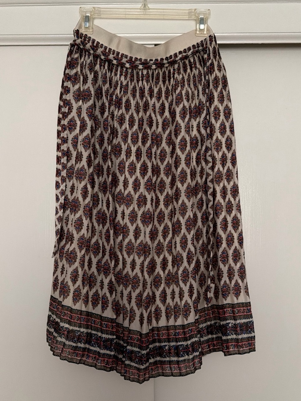 Madewell Printed Midi Skirt